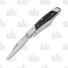 Kershaw Iredale Folding Knife Black Micarta Satin Finish Clip Pt Sheepsft Pen KS4386