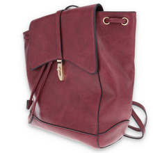 FabiGun Concealed Carry Backpack 1923 Red Leather FAB1923MAR