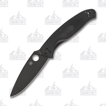 Spyderco Blackout Resilience Folding Knife Plain Edge