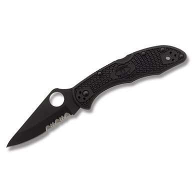 Spyderco 4 Paring Knife Black Sermollan K05PBK