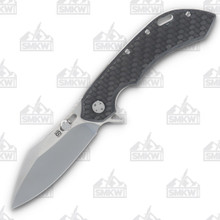 Olamic Wayfarer 247 Folding Knife T-052C 12K Twill (Polished Satin)