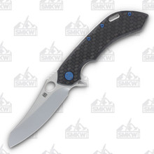 Olamic Wayfarer 247 Folding Knife T-039M 12K Twill Frosty Blue