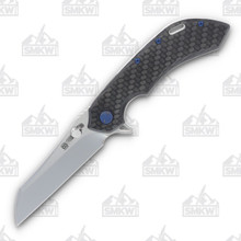 Olamic Wayfarer 247 Folding Knife T-033W 12K Twill Frosty Blue