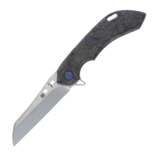 Olamic Wayfarer 247 Folding Knife T-037W Dark Matter (Blue Matte)