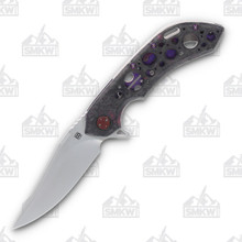 Olamic Wayfarer 247 Folding Knife T-046B Purple Acid Rain (Jeweled)