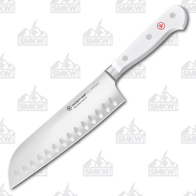 Wüsthof Classic White 6-piece knife set version santoku including