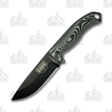 ESEE 5 Fixed Blade Gray and Black 3D G10 5.25in Plain ESEE5PB002