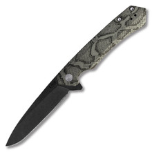 Case Kinzua Folding Knife Snakeskin Aluminum (Spear Point) CA64636