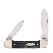 Case Jigged Buffalo Horn Canoe Pocket Knife