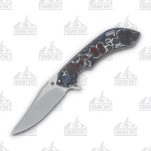 Olamic Wayfarer 247 Folding Knife T-058B Bowie Nebula (Texwash)