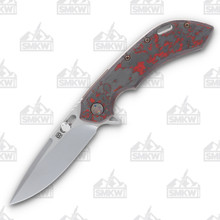 Olamic Wayfarer 247 Purist Blade S90V Fat Carbon Mars Valley Handle Ti/Neontropic T057P