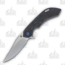 Olamic Wayfarer 247 Folding Knife T-057B Bowie Dark Matter (Kinetic Ocean)