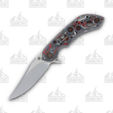 Olamic Wayfarer 247 Folding Knife T-065B Bowie Nebula (Antique Acid Rain)