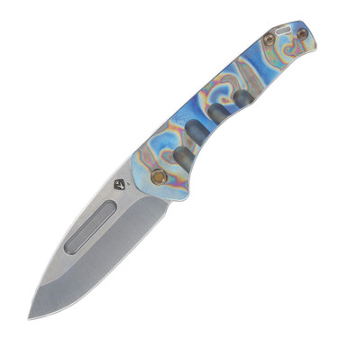 Medford Praetorian Slim Folding Knife Tumbled S35VN Flame (Rip