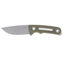 SOG Provider FX OD Green 3.75in Stonewash Drop Point Fixed Blade