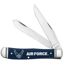 Case Air Force Blue Synthetic Trapper Folding Knife
