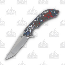 Olamic Wayfarer 247 Folding Knife T-066Q Companto Nebula Fat Carbon (Frosty)