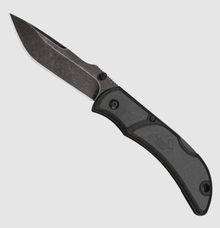 Outdoor Edge Chasm Folding Knife 3.3in Clip Point Blade Gray