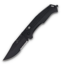 Bear &amp; Son Bear OPS 4.5&quot; Black Modified Clip Point P/S Folding Knife