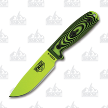 ESEE 4 Fixed Blade Knife 4.5in Plain Edge 3D Layered G10 Micarta ESEE 4 Fixed Blade Knife 4.5in Plain Edge 3D Layered G10 Micarta
