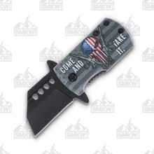 SZCO 2Inch Come & Take It Money Clip Knife 300590TM