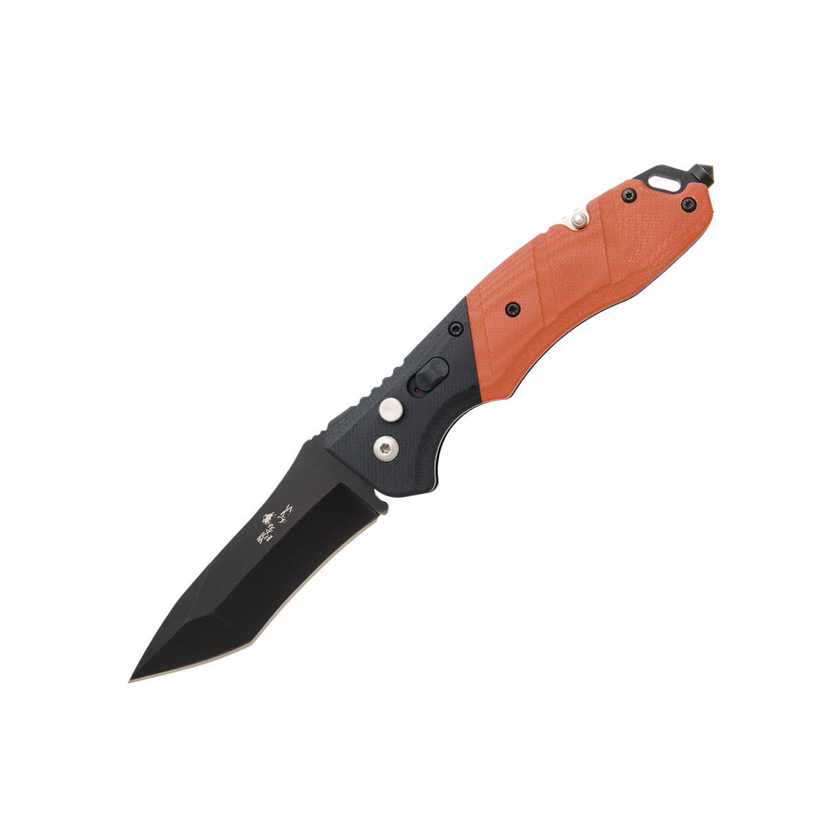Bear & Son Bear Ops Bold Action V Automatic Knife Survival Orange 