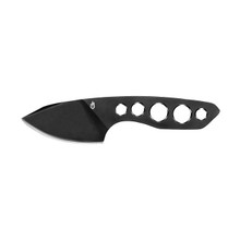 Gerber Dibs Fixed Blade Knife 2.5 Inch Plain Black PVD Drop Point G4116