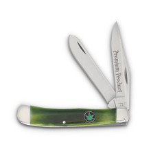 Bear &amp; Son SMKW Exclusive Marijuana Shield Green Smooth Bone Trapper