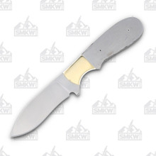 Szco Blade Blank Brass Guard 7.75" SS Drop Point BL7731