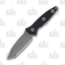 Microtech SOCOM Alpha Mini Fixed Blade Knife (T/E Apocalyptic F/S | Black G-10)