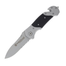 Smith & Wesson First Response Linerlock Black G-10 SWFRS