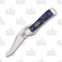 Case Ocean Blue Kirinite RussLock Folding Knife