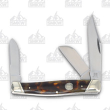 Rough Ryder Tortoise Shell Stockman Folding Knife RR2439 Rough Ryder Tortoise Shell Stockman Folding Knife RR2439