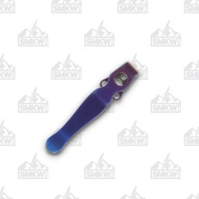 Lynch Northwest Spyderco Shaman Clip Blurple Fade Anodized