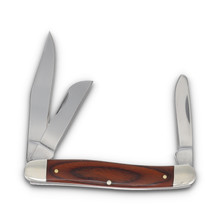 Bear &amp; Son Large Stockman Folding Knife Rosewood BR247R