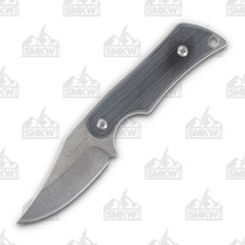 Mercury Kali Fixed Blade (Stonewash Clip Point  Black G-10)