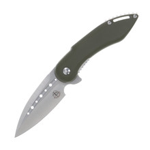 Begg Knives Mini Glimpse Linerlock Folding Knife OD BG006