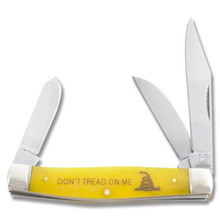 Rough Ryder Don't Tread On Me Stockman Folding Knife