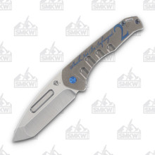 Medford Praetorian Slim 3.25in Tanto Blade Second Amendment Blue