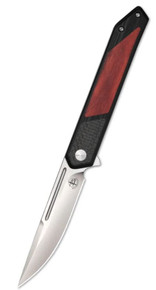 Begg Knives Kwaiken Linerlock Folding Knife Black and Red