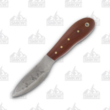 Woody Handmade Knives Sidekick Series Razor Brown Micarta 1095