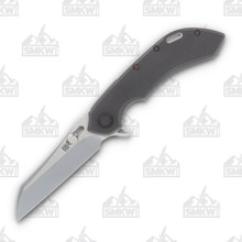 Olamic Wayfarer 247 Folding Knife T-094W Wharning (Dark Blast  Antique)