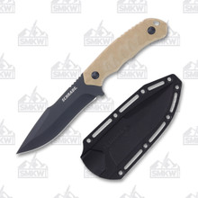 Schrade I Beam Fixed Blade 5in Modified Drop Point Flat Dark Earth