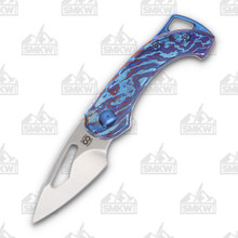 Olamic Appetizer A113 1.75in Satin XHP Kiridashi Blue TiMascus