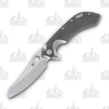 Olamic Wayfarer 247 Folding Knife T-112M Mouflon (Dark Wash  Satin Wave)