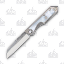 Heretic Jinn Slip Joint Folding Knife Titanium with Mother of Pearl Inlay JINNMOP Heretic Jinn Slip Joint Folding Knife Titanium with Mother of Pearl Inlay JINNMOP