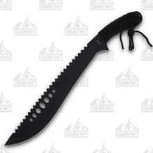 Rite Edge Curved Bushweed Machete Knife 21in Full Tang Black 926958