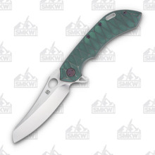 Olamic Wayfarer 247 Folding Knife 117M Mouflon (Kinetic Rainforest  Matte Purple)