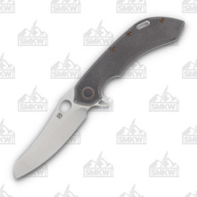 Olamic Wayfarer 247 Folding Knife T-114M Mouflon (Satin  Dark Wash)