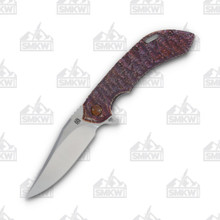 Olamic Wayfarer 247 Folding Knife 126P Purist (Scalloped Molten Brurple)